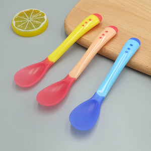 Small Toddlers Utensils Plastic Baby Spoons