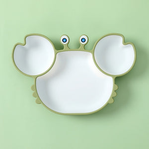 Baby Bowls Plates Spoons Silicone