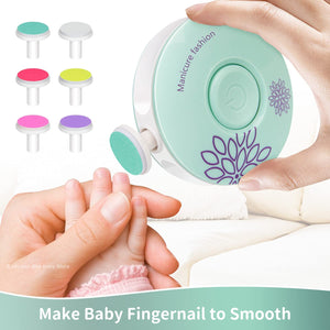 Electric Baby Nail Trimmer Kid Nail Polisher